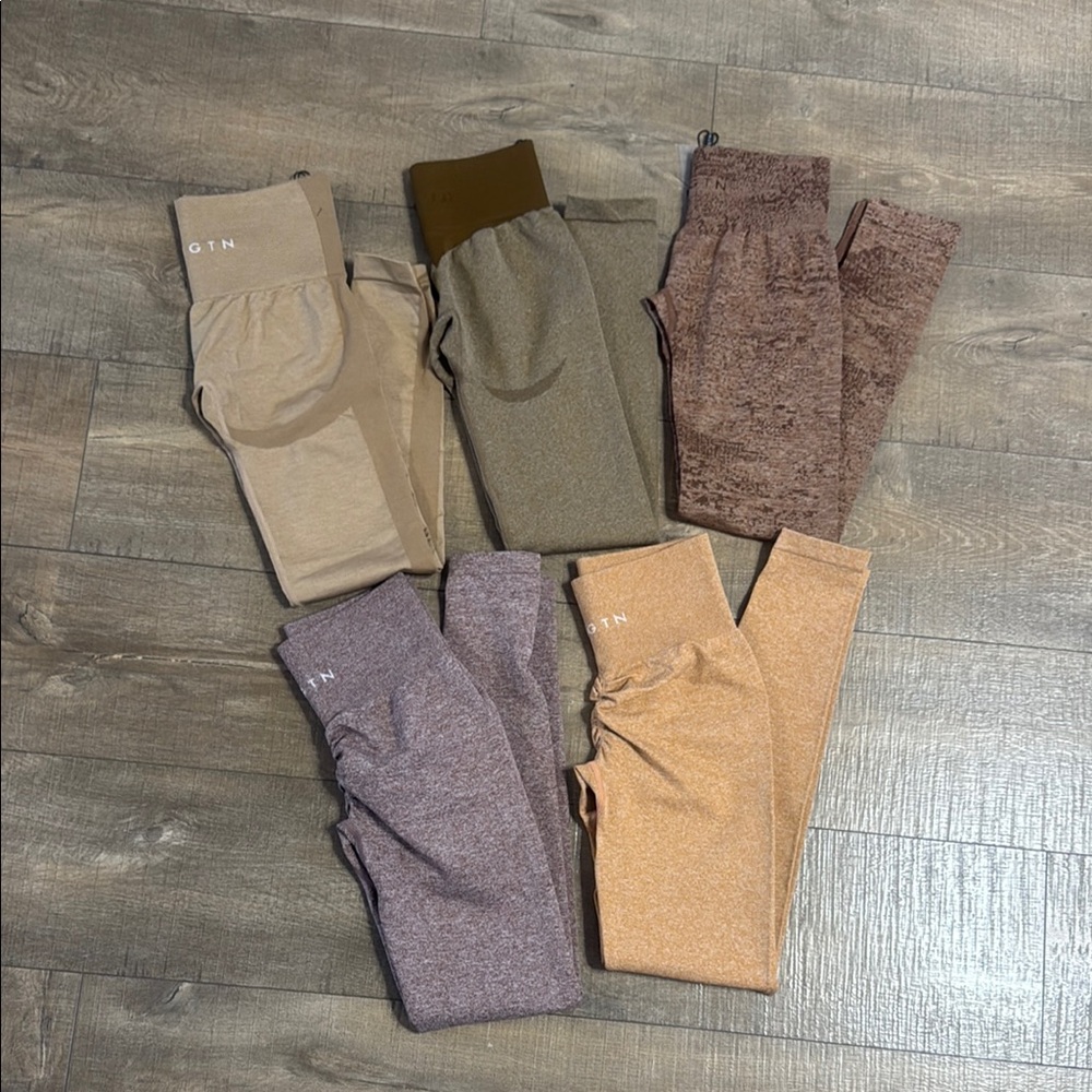 Lot of Five NVGTN Seamless Leggings Set